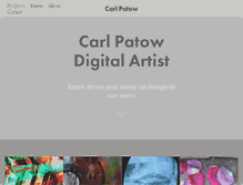 Tablet Screenshot of carlpatow.com